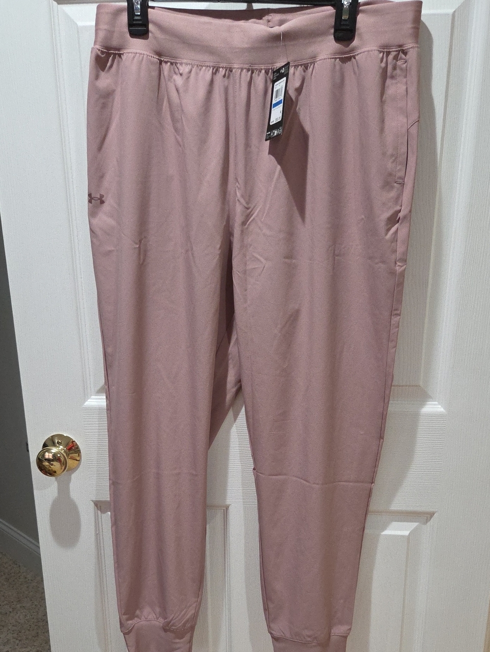 Under Armour Women’s Rose Dust Performance Joggers - Picture 1 of 3